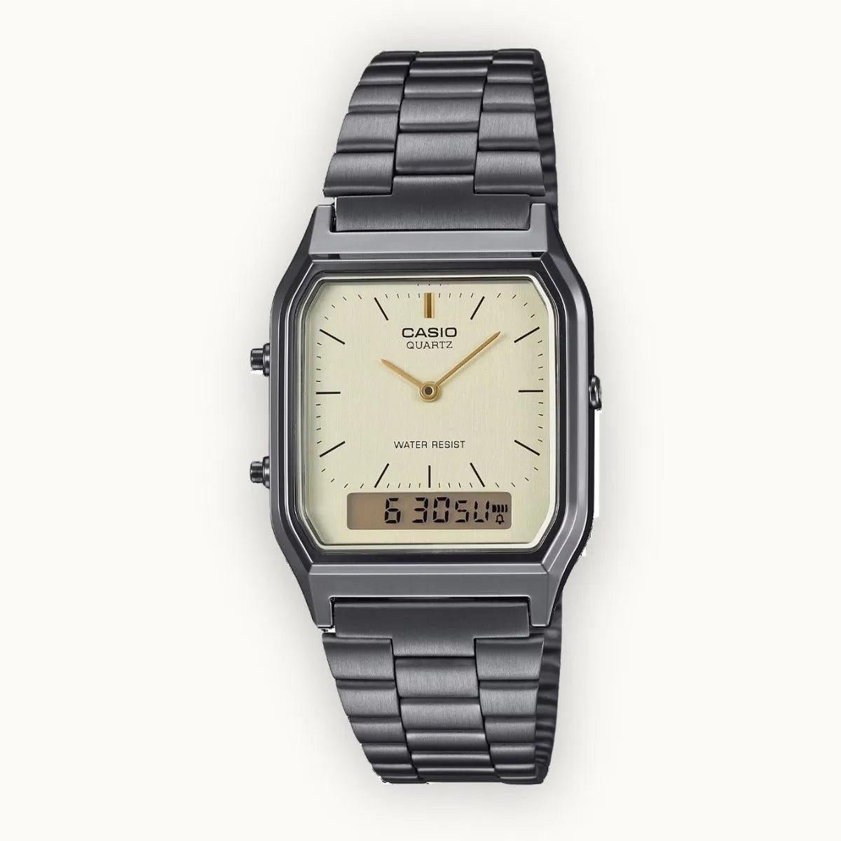CASIO AQ - 230GG - 9A - G Moments Qatar