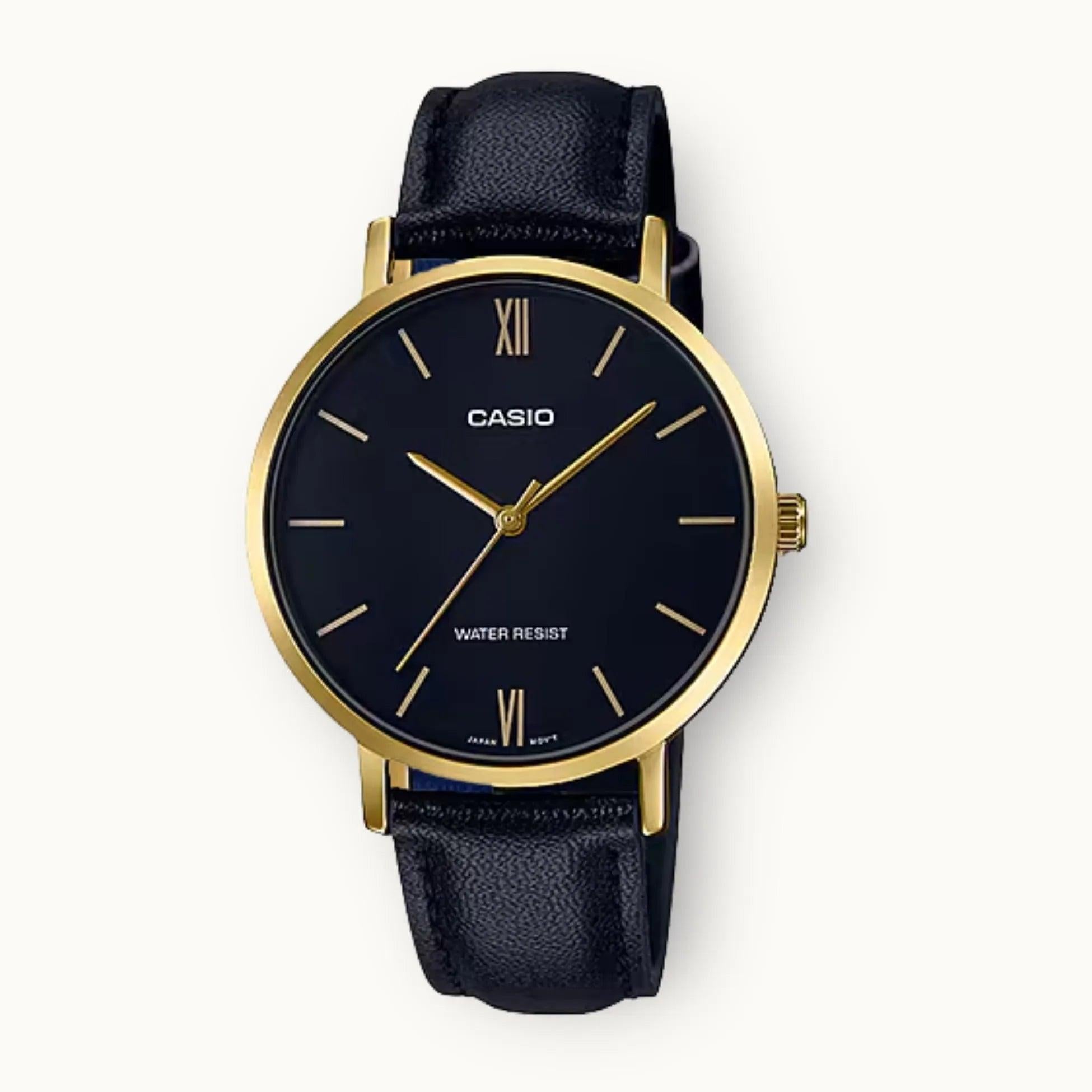 CASIO LTP - VT01GL - 1B - G Moments Qatar