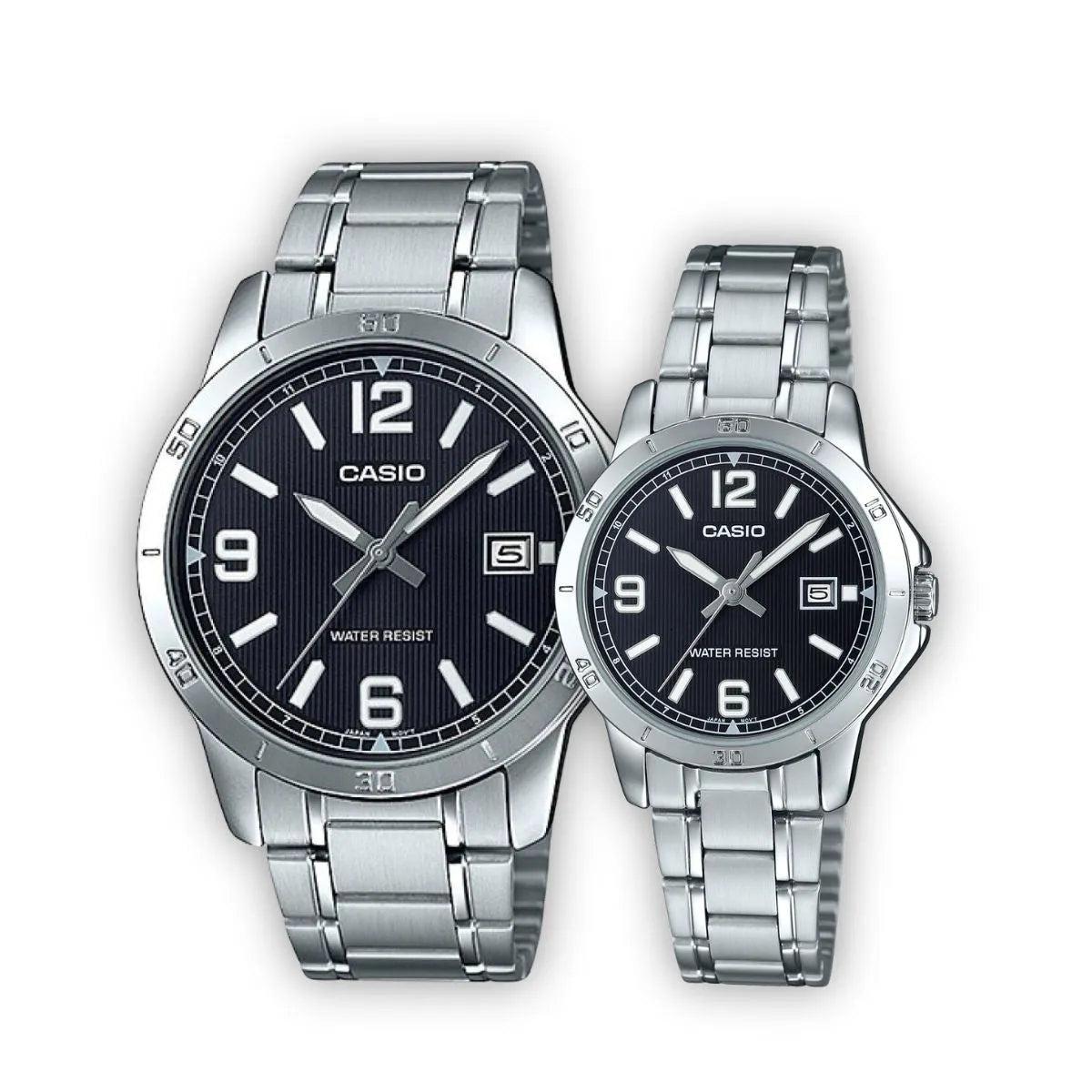 CASIO MTP - V004D - 1B2 & LTP - V004D - 1B2 - G Moments Qatar