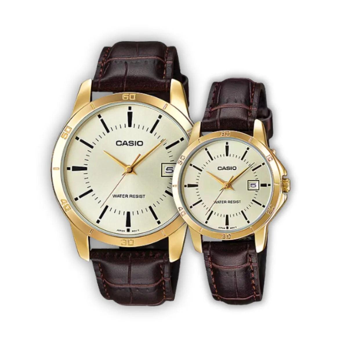 CASIO MTP - V004GL - 9A & LTP - V004GL - 9A - G Moments Qatar