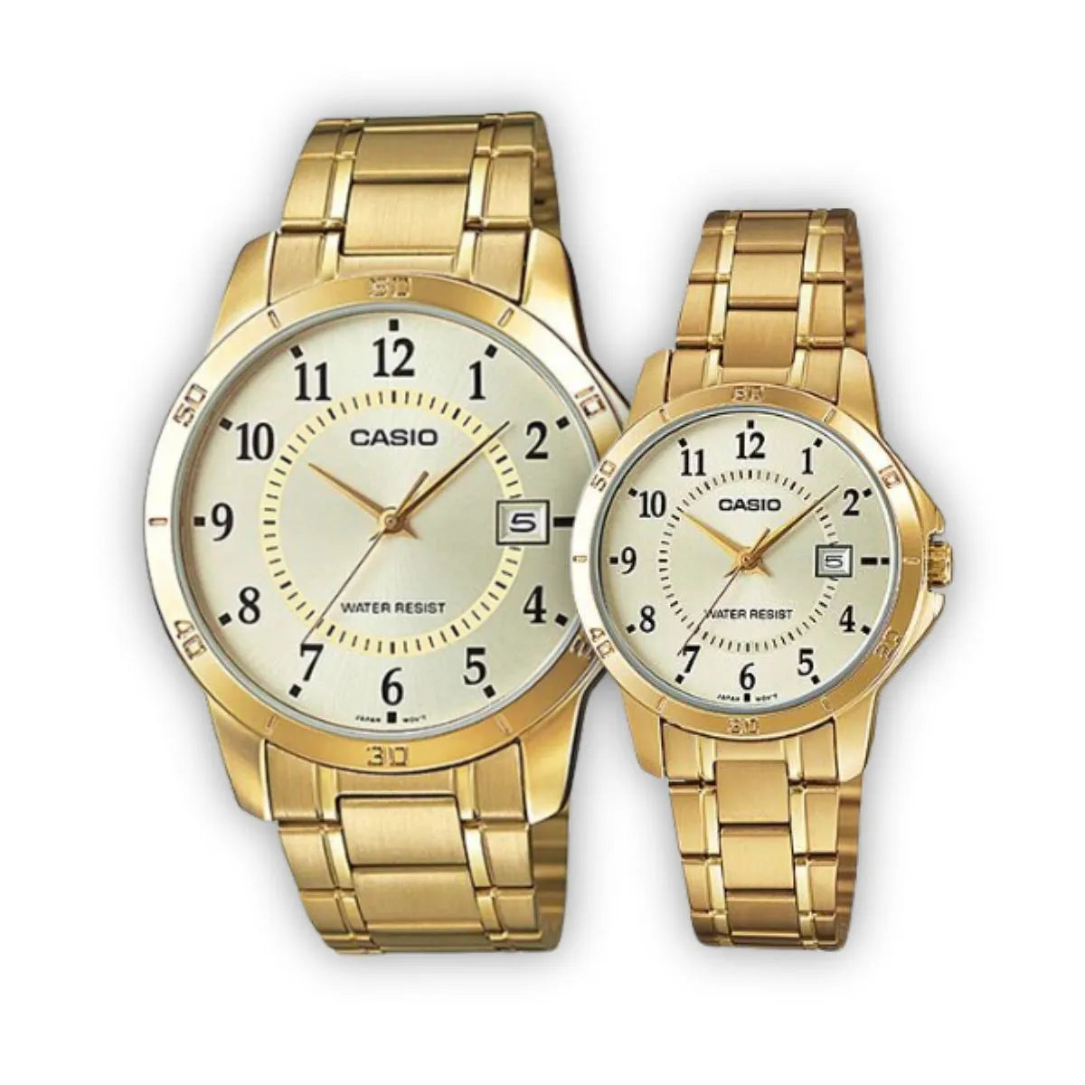 CASIO MTP-V004G-9B & LTP-V004G-9B