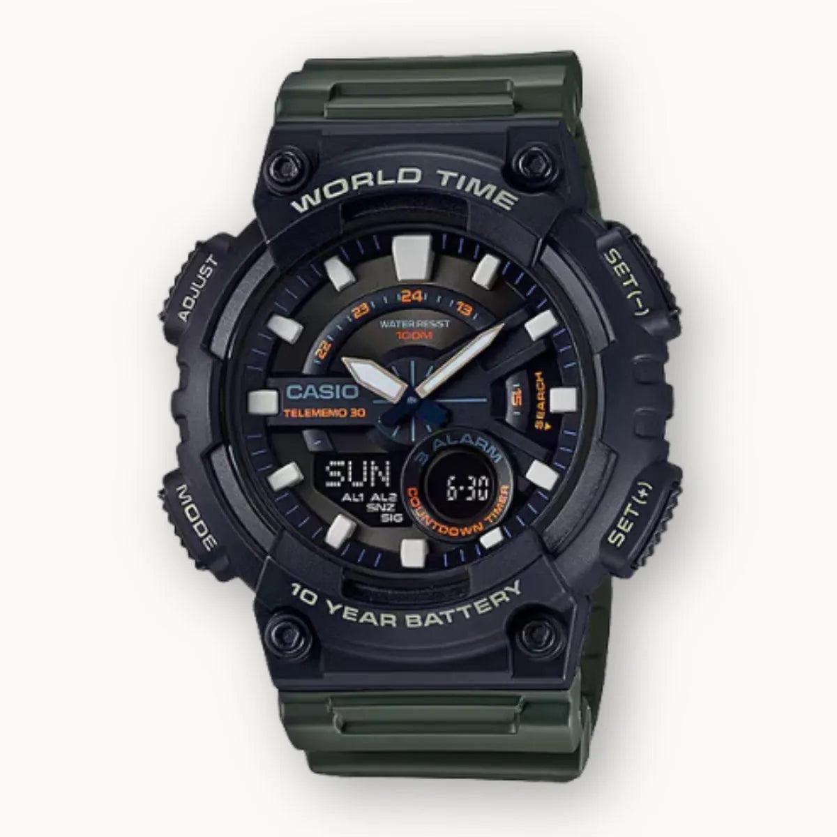 CASIO AEQ - 110W - 3AV - G Moments Qatar