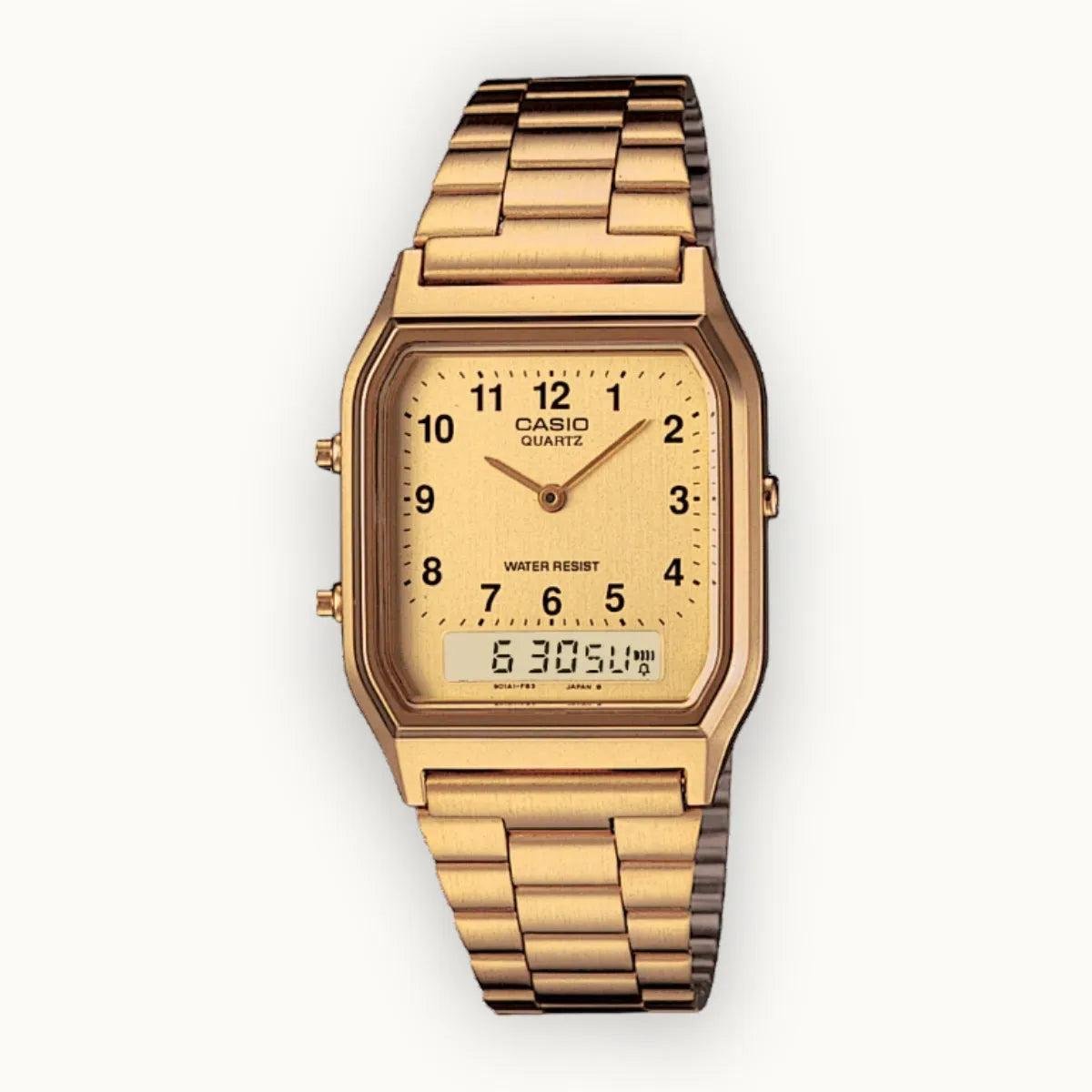 CASIO AQ - 230GA - 9B - G Moments Qatar