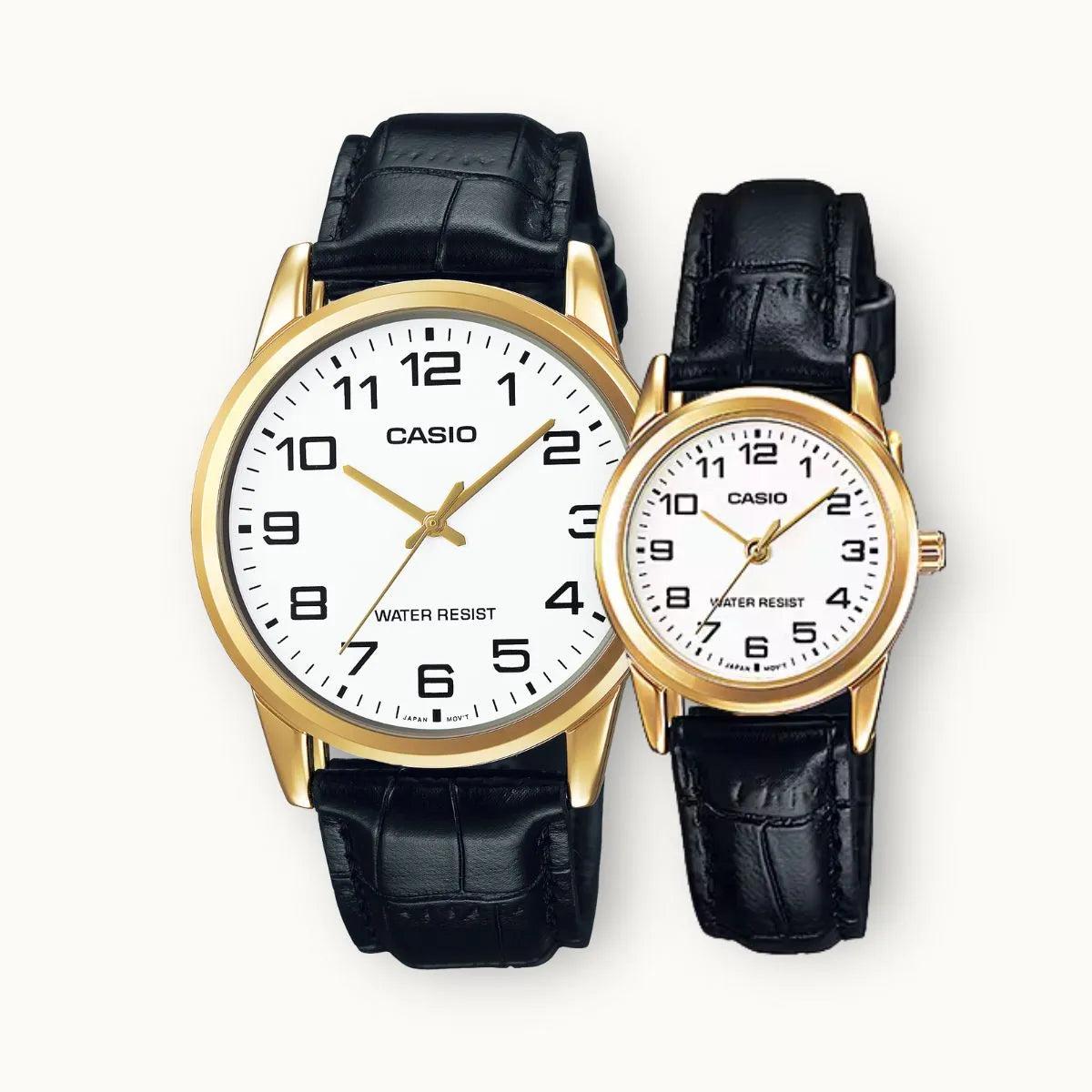 CASIO Couple MTP - V001GL - 7B | LTP - V001GL - 7B - G Moments Qatar