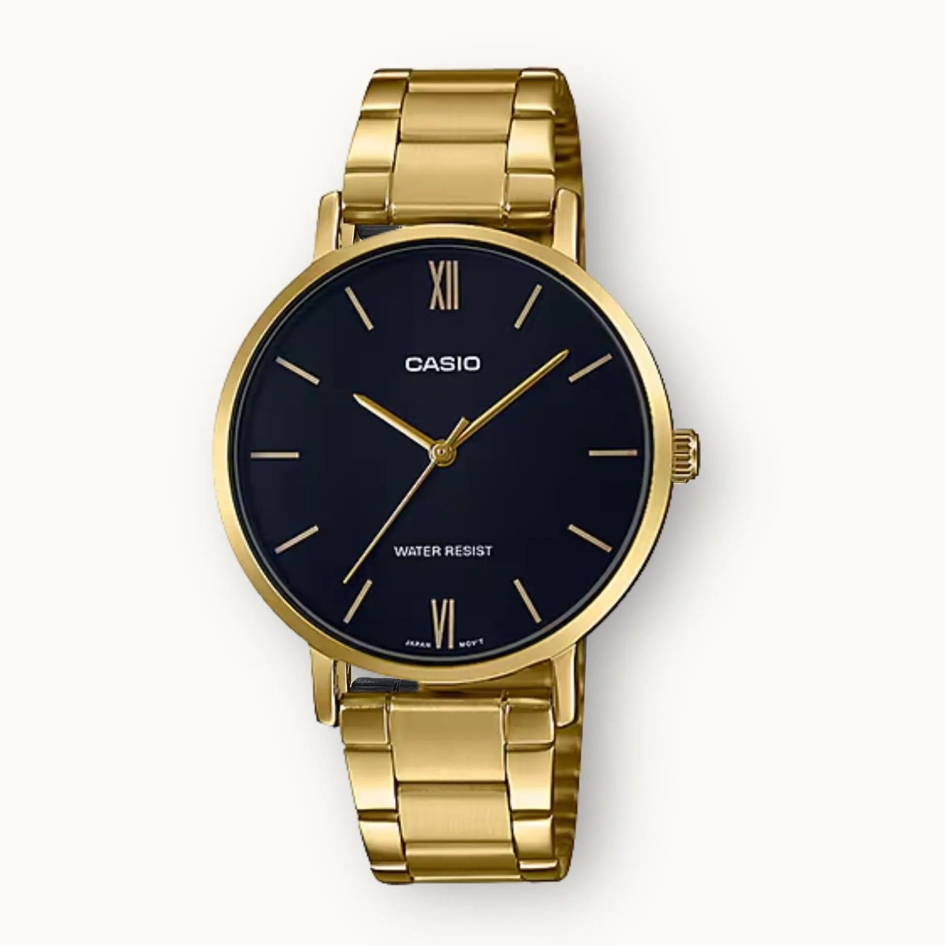 CASIO LTP - VT01G - 1B - G Moments Qatar