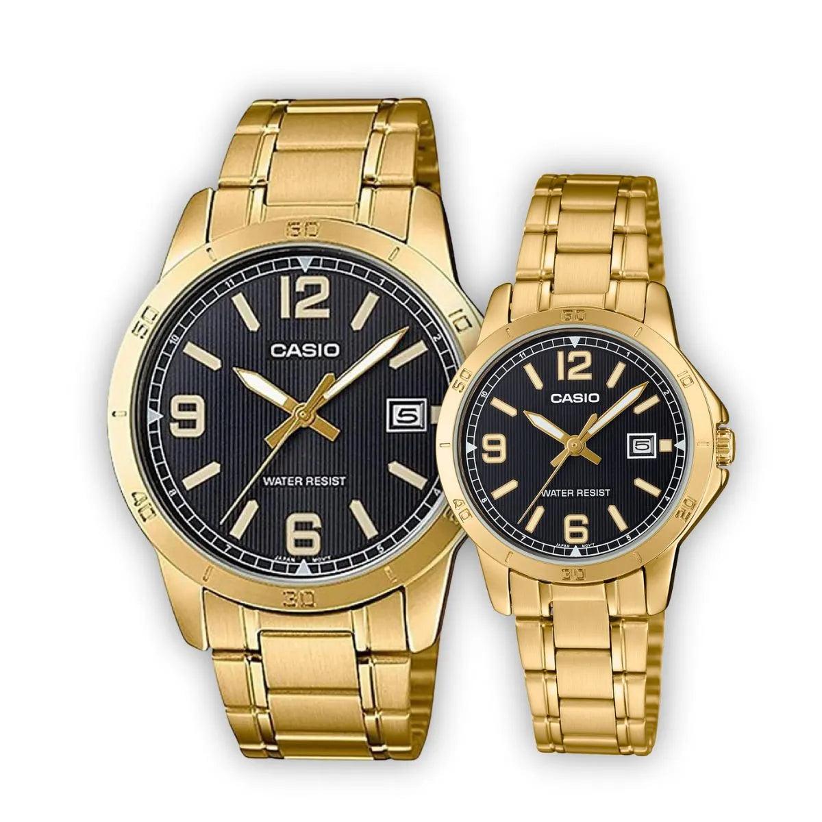 CASIO MTP - V004G - 1B & LTP - V004G - 1B - G Moments Qatar