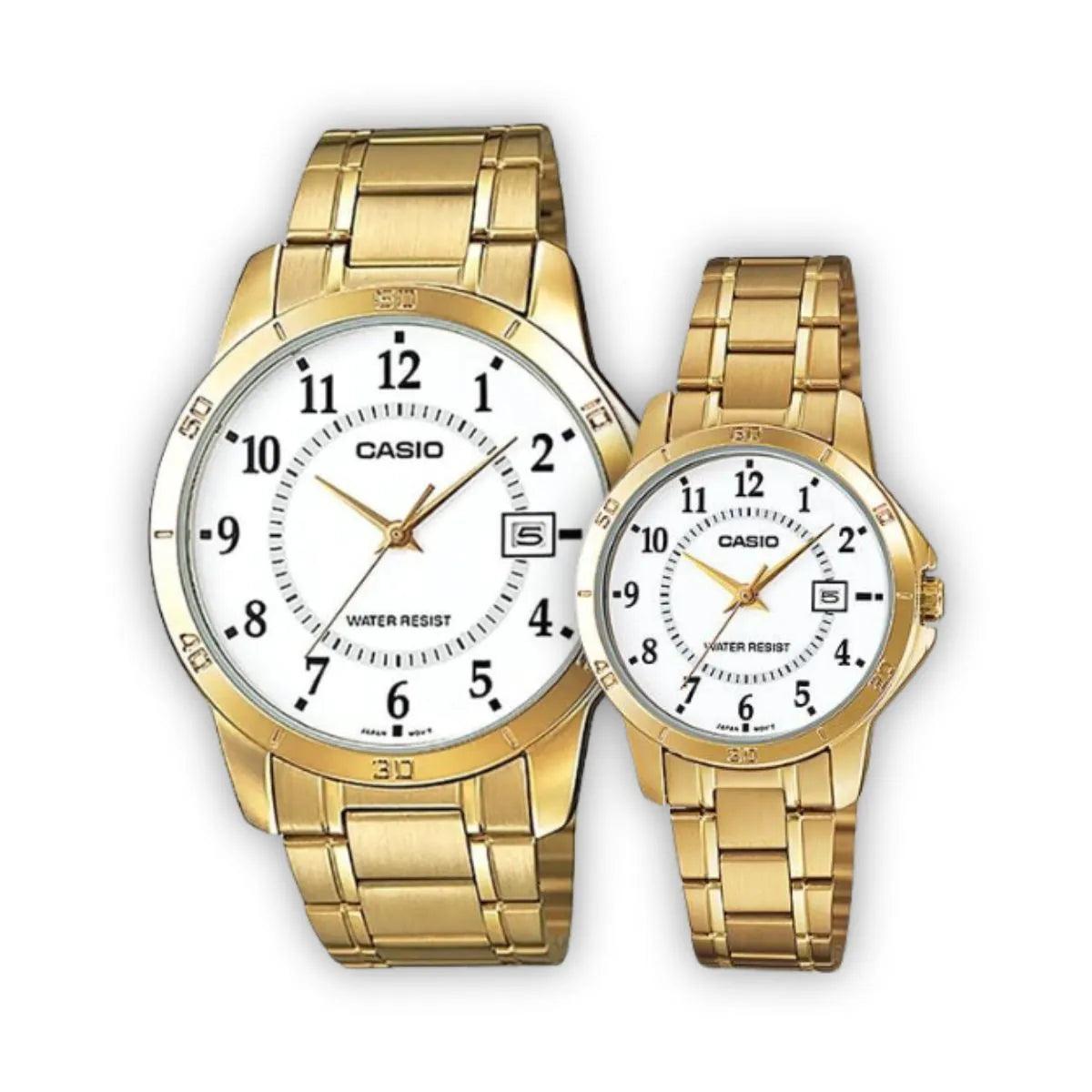 CASIO MTP - V004G - 7B & LTP - V004G - 7B - G Moments Qatar