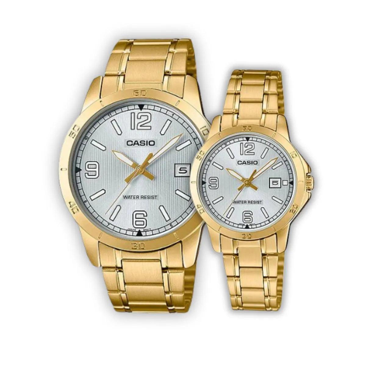 CASIO MTP - V004G - 7B2 & LTP - V004G - 7B2 - G Moments Qatar