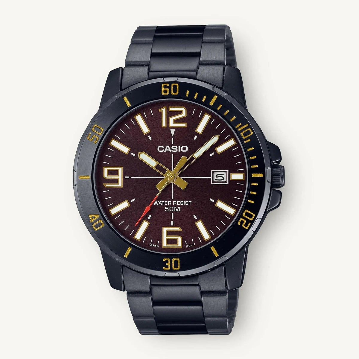 CASIO MTP - VD01B - 5BV - G Moments Qatar